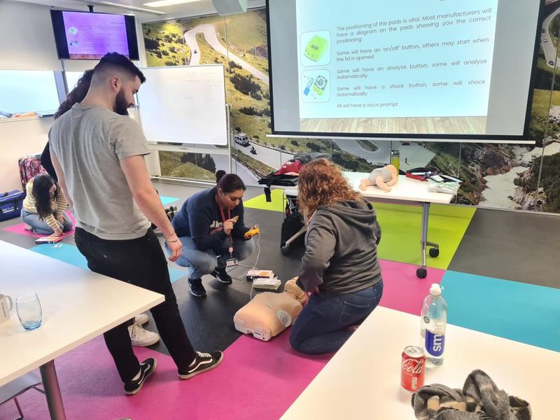 First Aid at Work training in Derby